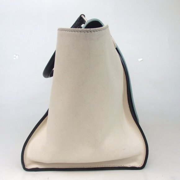 Authentic CELINE Trapeze 2WAY Handbag leather [Used] - Picture 3 of 14